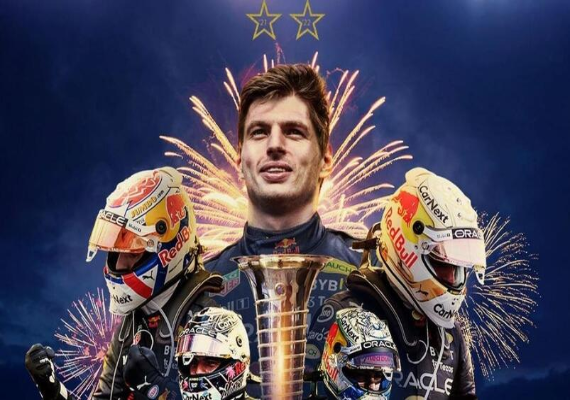 Max Verstappen a double F1 World Champion
