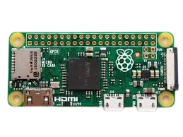 Raspberry Pi Zero board used for the distributed messenger project.